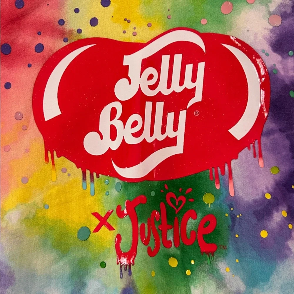 Justice X Jelly Belly sweat set